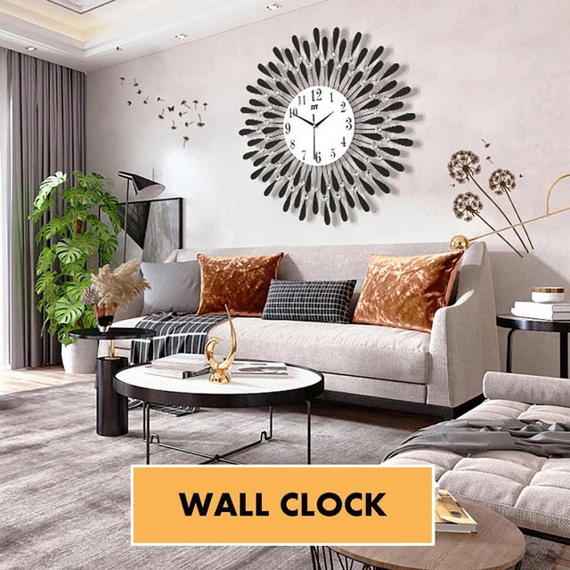 new wall clock modern design 3d clocks quartz watch plastic Living Room  mirror Wall Sticker relogio de parede home decor - AliExpress