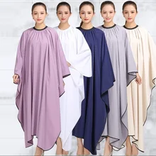 Профессиональная накидка для укладки волос, градиентная расцветка для стрижки волос, водостойкая ткань из полиэфирной тафты