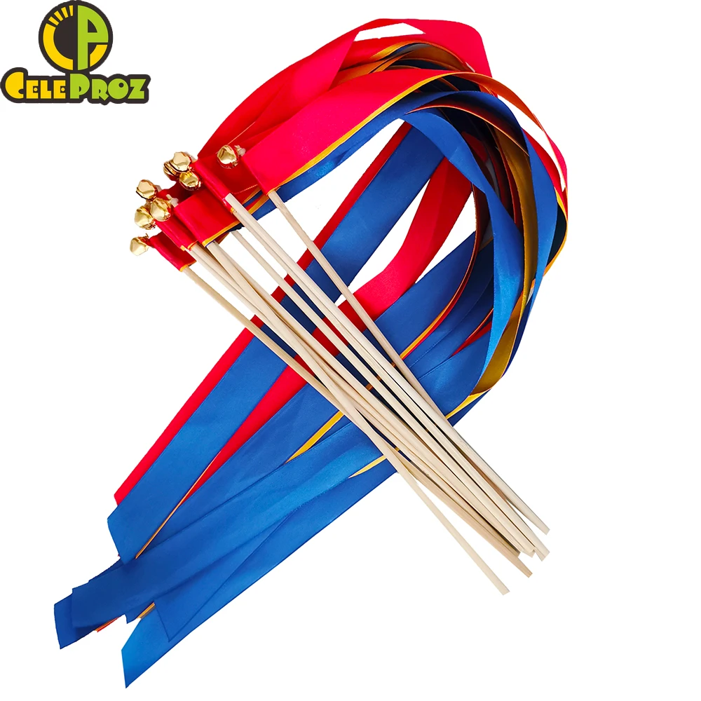 10 шт. Ленточные палочки для свадьбы волшебная палочка скручивания лент ручная