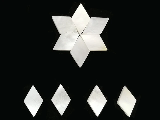 Musiclily Pro 6,35mm Natural Parecido Al Nácar Marcador Diapasón De