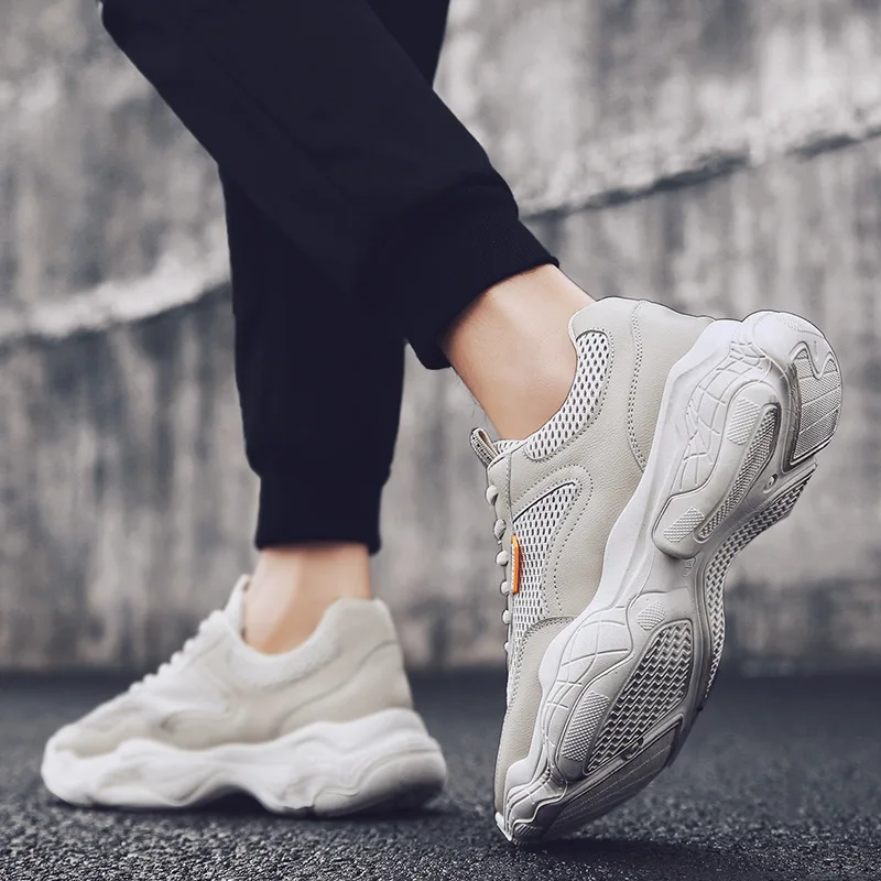 

Men Summer Breathable Running Shoes INS Dad Shoes Student Network Cloth Shoes Athletic Shoes Trendy Shoes