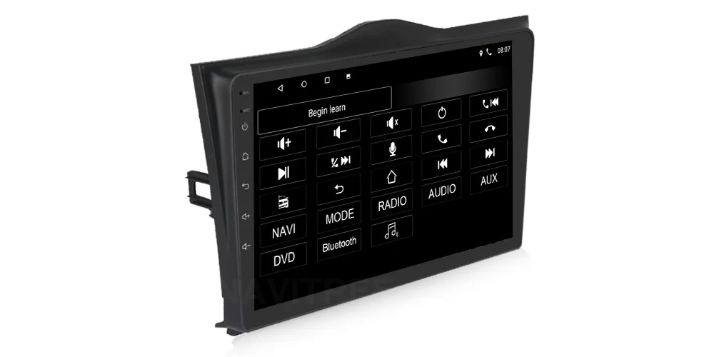 2DIN ram 1G+ rom 16G Android 9,0 gps навигация Мультимедиа для Лада ВАЗ гранта крест радио 2.5D 9 дюймов емкостный экран