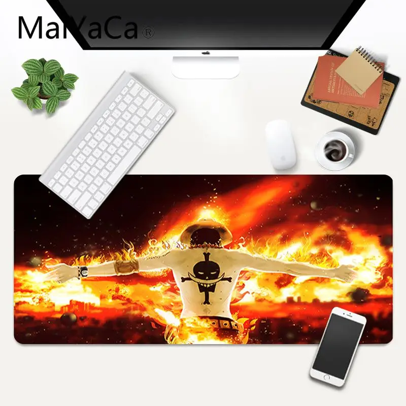

MaiYaCa one piece game Rubber Pad to Mouse Game XXL Mouse Pad Laptop Desk Mat pc gamer completo for lol/world of warcraft