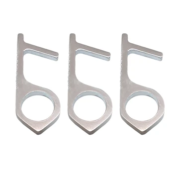

3Pcs No Contact Door Opener Tool Elevator Button Contactless Tool Safety Door Handle Key Protection Isolation Tool