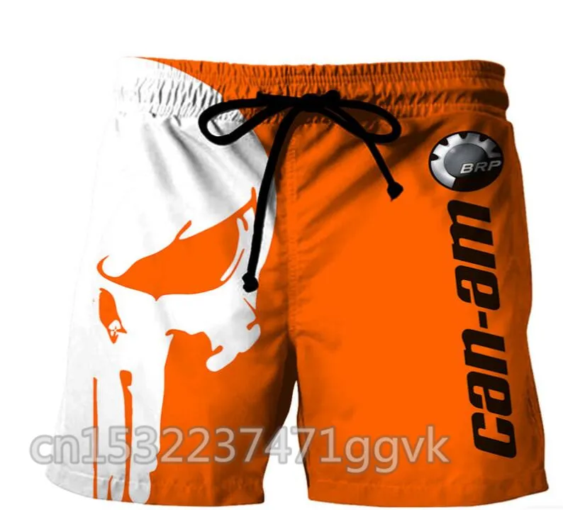 Pantalones cortos transpirables para hombre, de marca, a la moda, BRP Can-am, informales, de talla grande, para culturismo, 2020