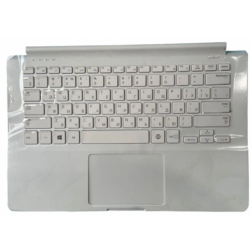 Teclado para Notebook com Upper Case Eua Reino Unido ru la Palmrest para Samsung 905s3g 915s3g Np915s3g Novo - Imagem 2