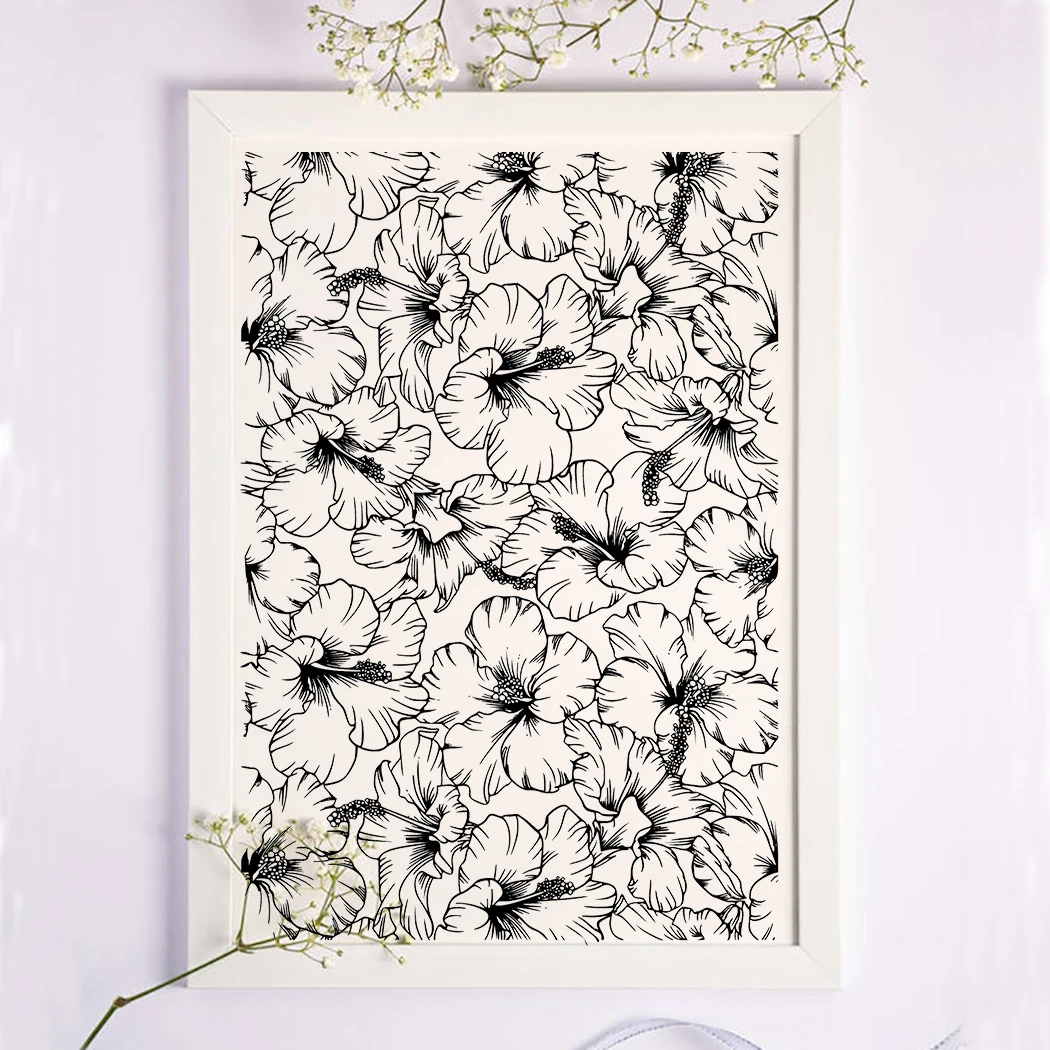 Various Flowers Bloom Clear Stamps/Seal For DIY Scrapbooking Card Making Album Decorative Silicone Stamp Craft clear stamps,silicone stamps