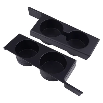 

ABS Car Front Center Console Double Cup Holder Fit for BMW 5 Series E39 525i 528i 530i 540i M5 1997-2003