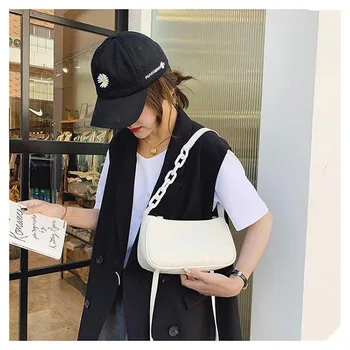 

2020 New Fashion Design Crocodile Leather Ladies Handbags Shoulder Bag Messenger Messenger Bag Ladies Wild Evening Clutch Bag