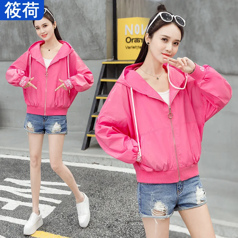 

Coat Female Spring Autumn Tide 2019 New Style Loose-Fit Korean-style Fashion Casual Versatile Sun Protection Clothing Summer Sho
