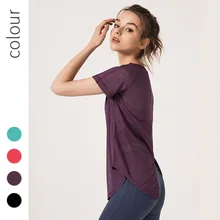 Женские топы на бретельках для йоги с разрезом сзади, быстросохнущие упражнения, женская спортивная одежда, спортивные футболки, топ для фитнеса, женская рубашка Спортивная одежда