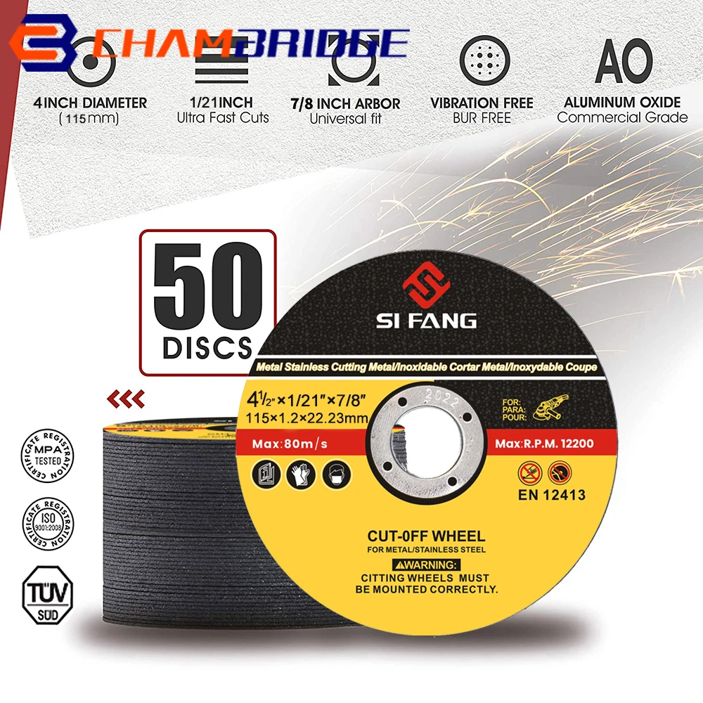 115mm Metal Resin Cutting Discs 4.5