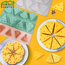 

8 Grids Cheese Cheese Mousse Cake Silicone Mold Diy Soap Handmade Soap Aroma Candle Molds for Pastry Cake Decoration for Baking