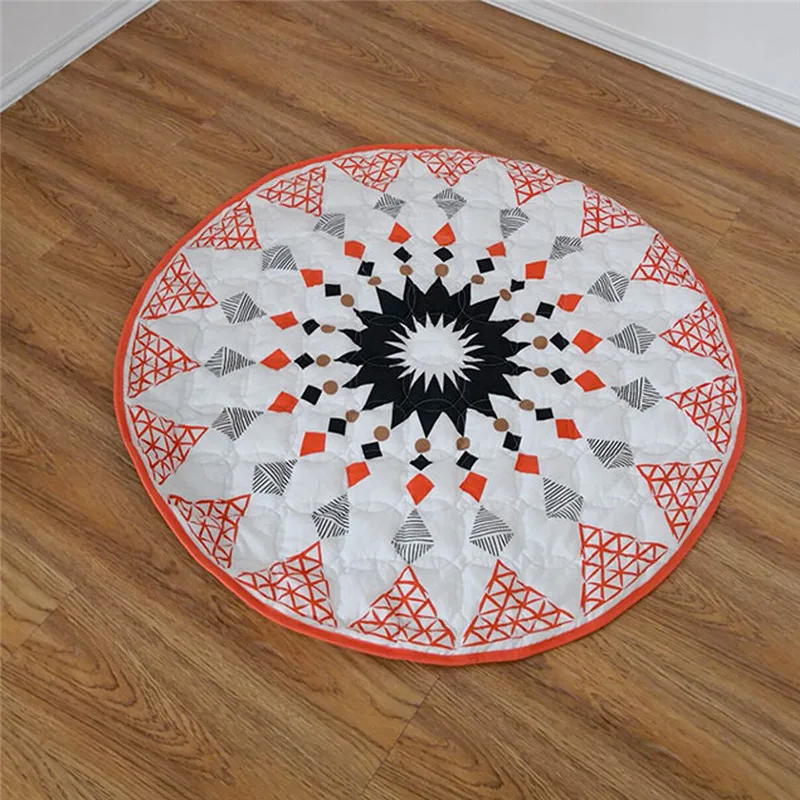 baby play mat Baby Blanket Rhombus Play Mats Soft Games Carpet Newborn Bedding Toy Kids Gift #4AA16 (1)