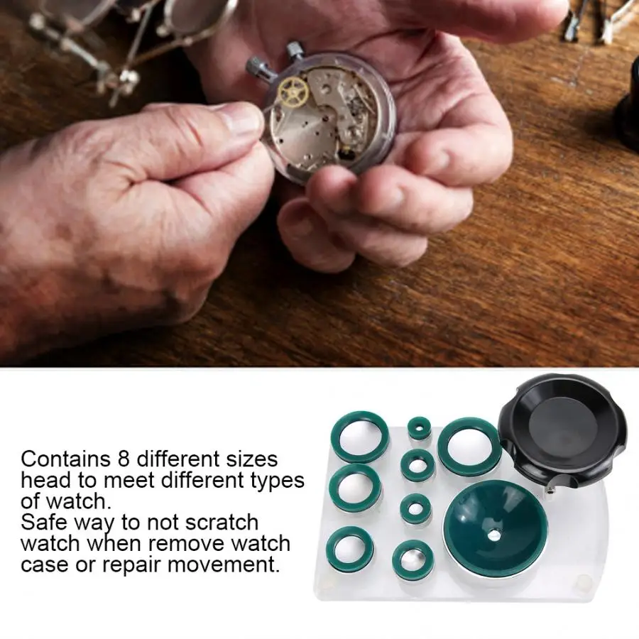Pro Anti-scratch Watch Case Opening Tool Repair Watchmaker Replacement Kit Watch Case Opener Watch Repair Tool for Watchmaker