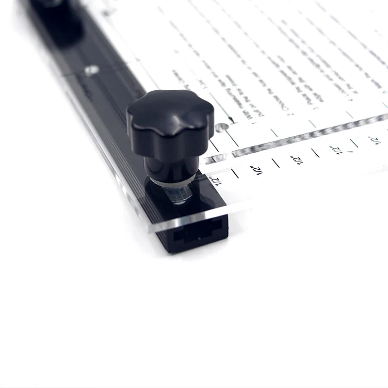 Acrylic Drill Hole Guide Woodworking Inclined Hole Locator for Cabinet Drawer Pull Jig Drilling Hole Installation Tool