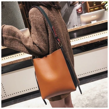 

Bags Shoulder Large Buns Mother Bags Women's Bags New 2020 Wild Large Capacity Students Shoulder Bucket Bags