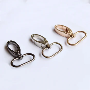 

Metal Snap Hook Useful Clasps For Bags Swivel Eye Trigger Clip Clasp For Leather Bag Strap Belt Bag Accessories High Quality