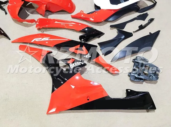 4 подарки Новые ABS полные комплекты обтекателей для YAMAHA YZF-R6 2006 2007 Обтекатели набор YZF R6 06 07 литье под заказ красный черный
