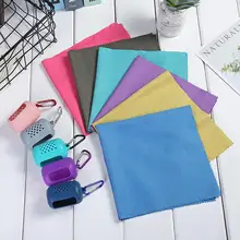 Яркое Гламурное микроволокно путешествия на открытом воздухе портативное быстросохнущее полотенце ледяной пакет холодное ощущение спортивное полотенце s Для Фитнеса Йоги