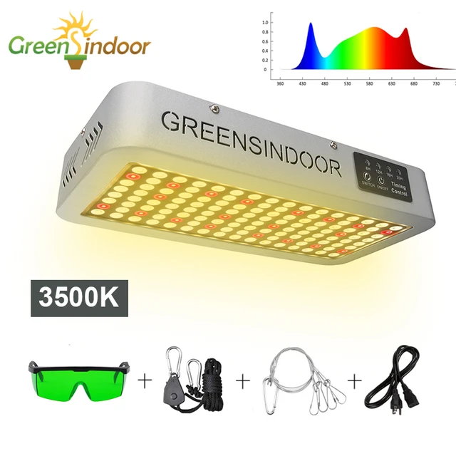 Grow Tent Indoor Led Grow Light 3500K 3000W Full Spectrum Phyto Lamp For Plants  Light For Flowers With Timer Growth Box Room Led - AliExpress