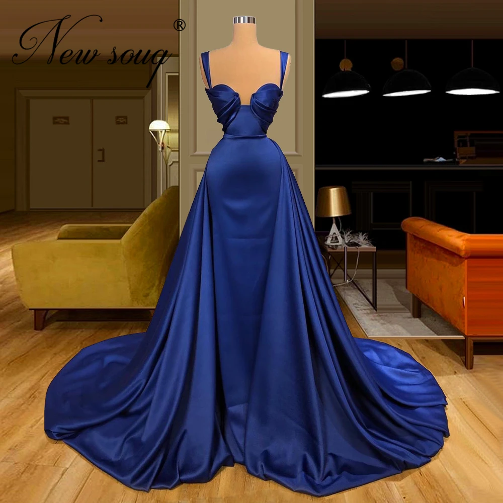 Элегантные атласные вечерние платья в двух стилях Vestidos длинный рукав арабском