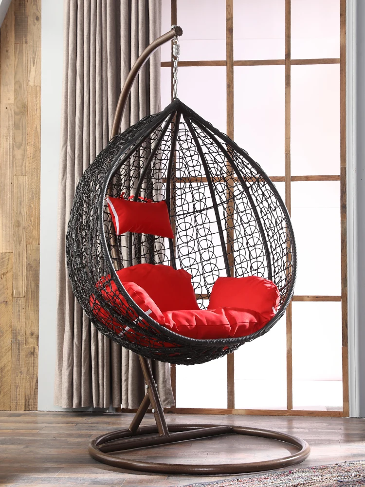 

Double hanging basket rattan chair chair family hammock indoor bird's nest balcony swing