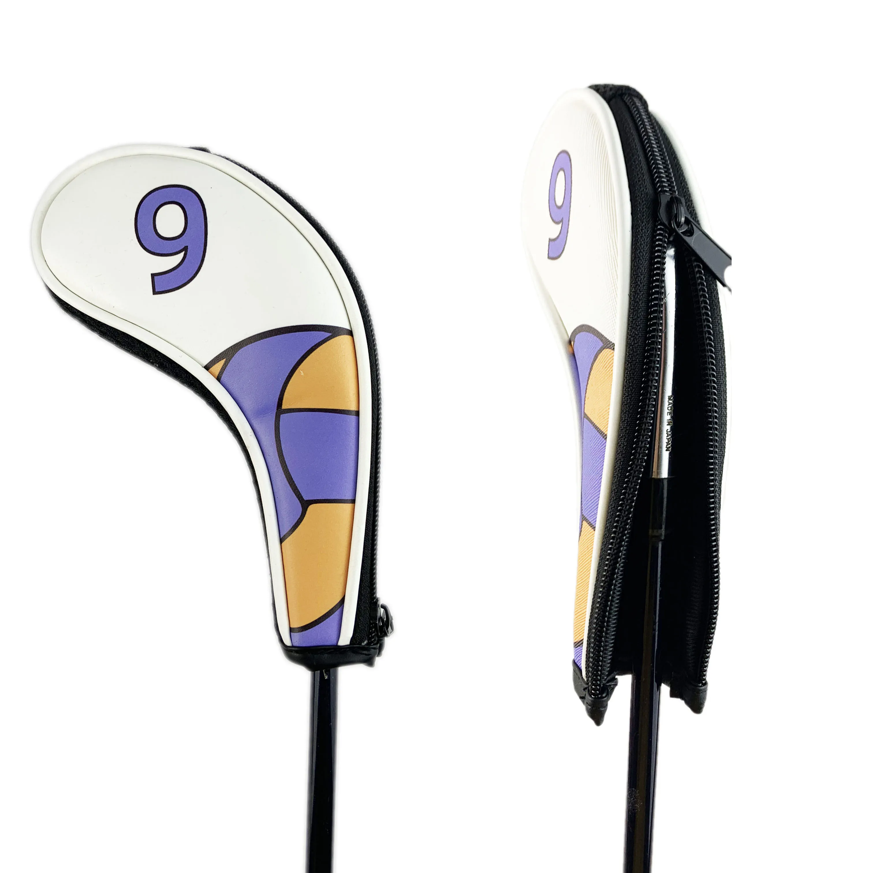 NRC Golf IronHeadcovers 9 шт.(4,5, 6,7, 8,9, P, S, A) мяч Гольф Железный клуб головы Чехлы для рук застежка-молния