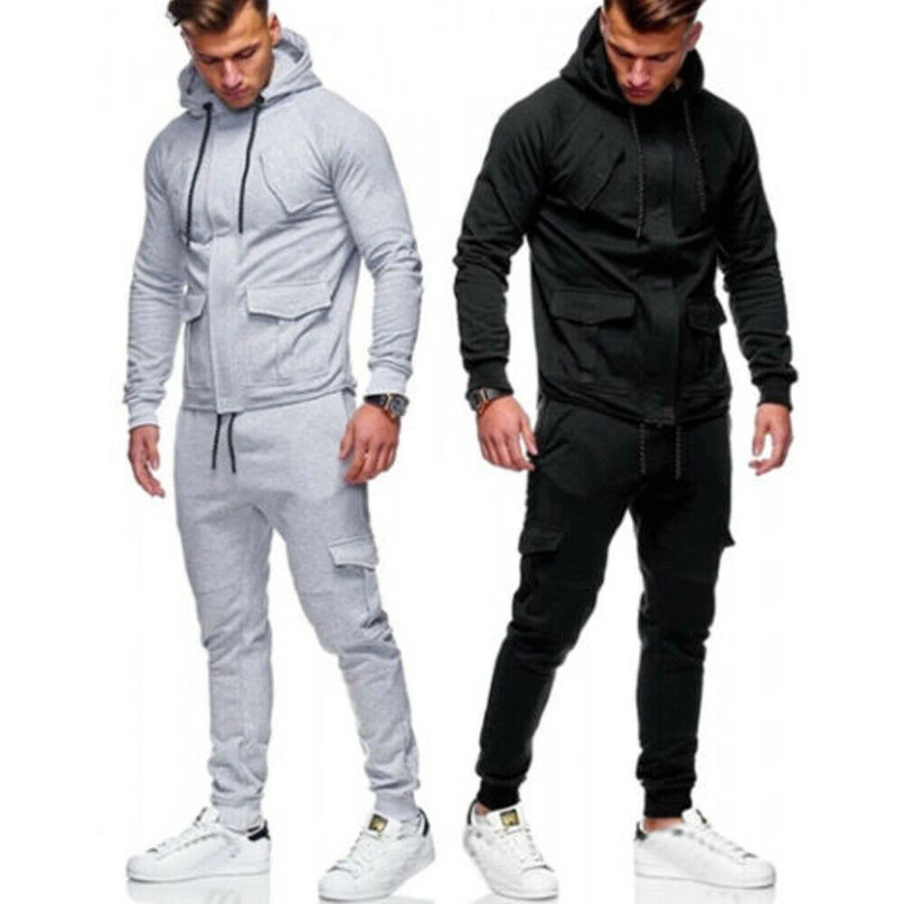 M de chándal para sudadera para correr con chaqueta o pantalones de chándal, Uds.|Conjuntos para hombres| - AliExpress