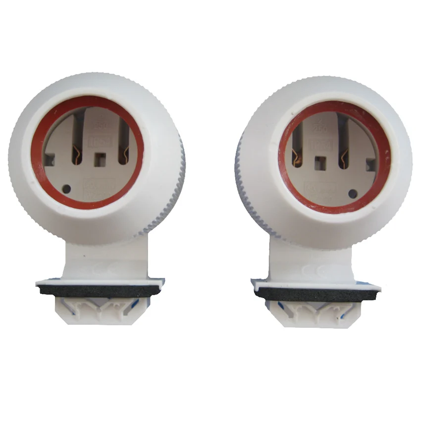 Waterproof T8 T5 Saving LED Lampholder G8 G5 Fluorescent Light Base G13 Bracket Bulb Socket for Aquarium Fish Tank Accessories lamp holder lamp bulb holder lamp base led lamp base
