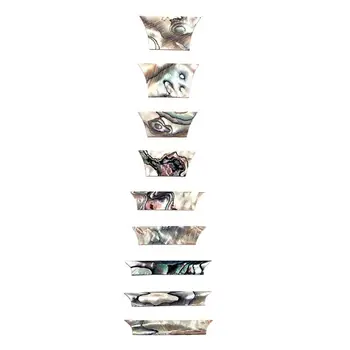 

9pcs Guitar Block Fretboard Fingerboard Markers Inlay Materials for Guitar Parts