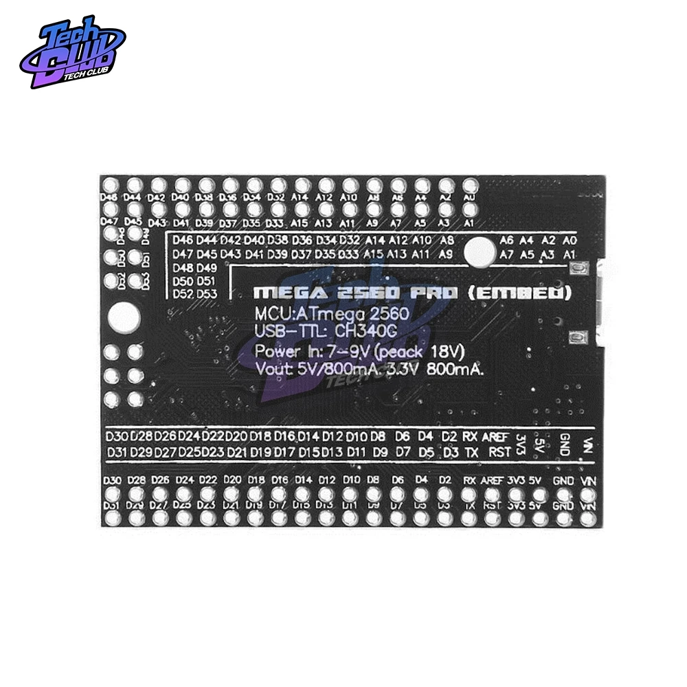 Встроенный чип CH340G/Φ с штыревыми разъемами совместимый arduino Mega2560 DIY 1 шт. MEGA 2560