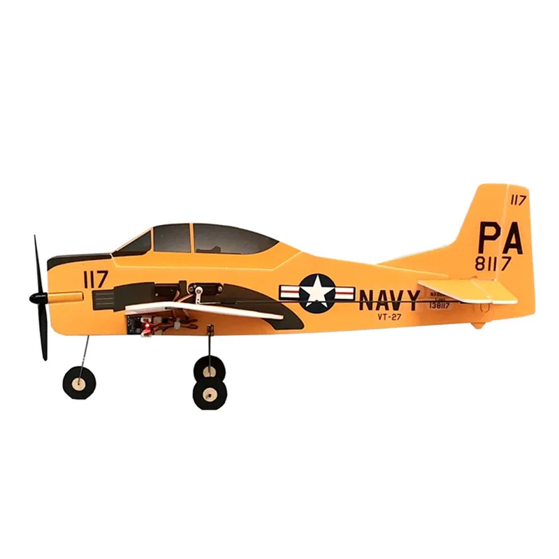 

MinimumRC T-28 Trojan 360mm Wingspan 3 Channel Trainer Fixed-wing RC Airplane KIT/PNP Outdoor Toys Model for Boys Gift