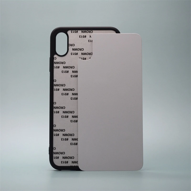 Thermal Transfer Sublimation Heat Press Aluminum Sheet Blank Phone Cases for iphone 12pro 11 pro 6 7 8 plus xr xs max Case Cover iphone 8 clear case