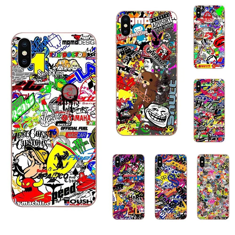 

For Xiaomi Mi3 Mi4 Mi4C Mi4i Mi5 Mi 5S 5X 6 6X 8 SE Pro Lite A1 Max Mix 2 Note 3 4 Back Covers Slim Stickers Boom Style Cell
