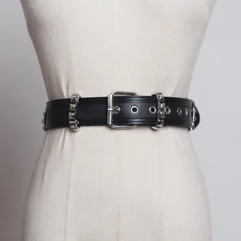 

2020 PU Leather Corset Belt New Design Belts For Women Stylish Wide Belt Punk Style Belt High Fashion Waistband Female ZK573