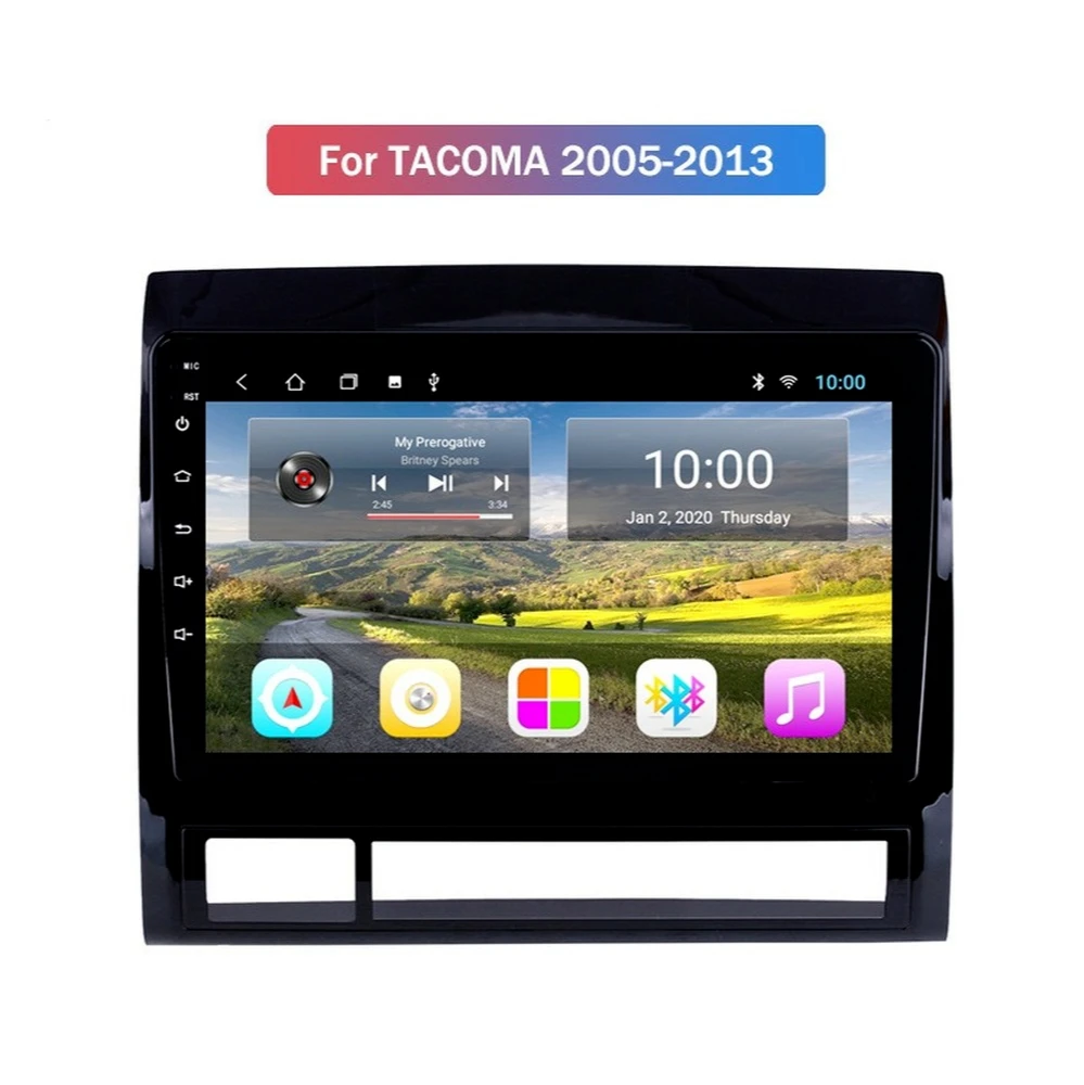 Автомобильный мультимедийный плеер Android с GPS-навигацией для TOYOTA TACOMA 2005-2013 радио