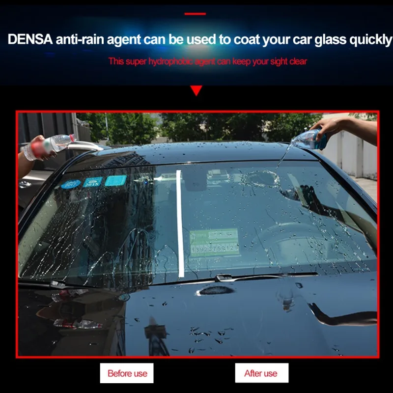 Авто стекло против запотевания средство для очистки лобового стекла автомобиля дождепроницаемый Гидрофобный водоотталкивающий спрей очистители стекла