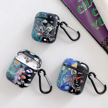 

Star Wars Soft Carabiner Space Matte For Apple Airpods Pro 3 Case Man Black Protective Cool Wireless Cover For Airpods 2 Cases