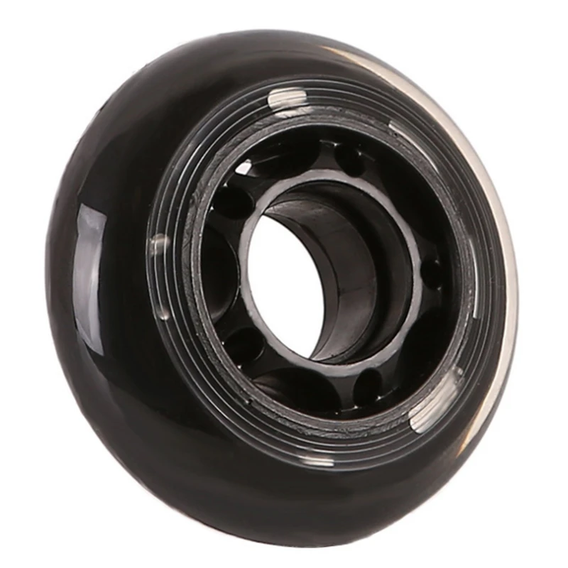 Roller Skates Rubber Wheels Anti-Skid Mute Wear-Resistant Roller Skates Skate Accessories 4Pcs