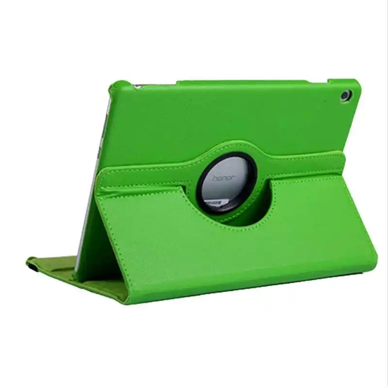 Joomer 360 Вращающийся Кожаный чехол-подставка 10," для huawei MediaPad T5, чехол для huawei MediaPad T5, чехол для планшета - Цвет: Green