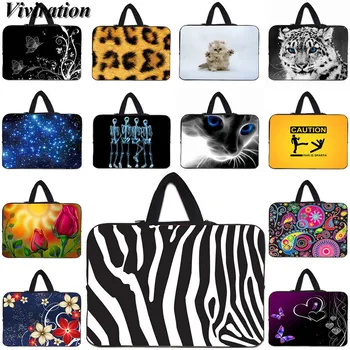 

14.1 14 Laptop Chromebook PC Carry Case For Macbook Pro Acer Swift 1 Sony Notbeook Case 10 12 13 15 17 13.3 17.3 11.6 Laptop Bag