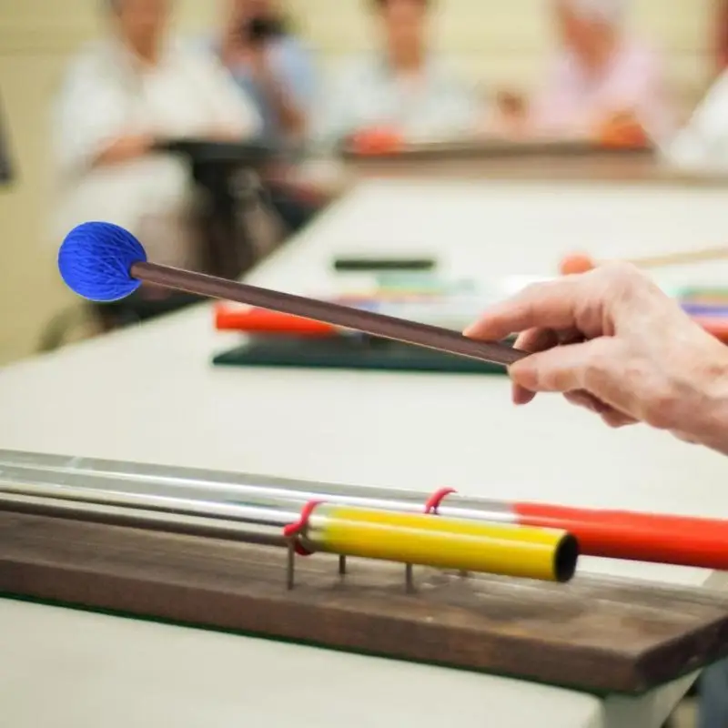 1 пара Marimba палка молоток ксилофон Glockensplel Маллет фортепианный молоток с ручки из бука ударный инструмент Аксессуары