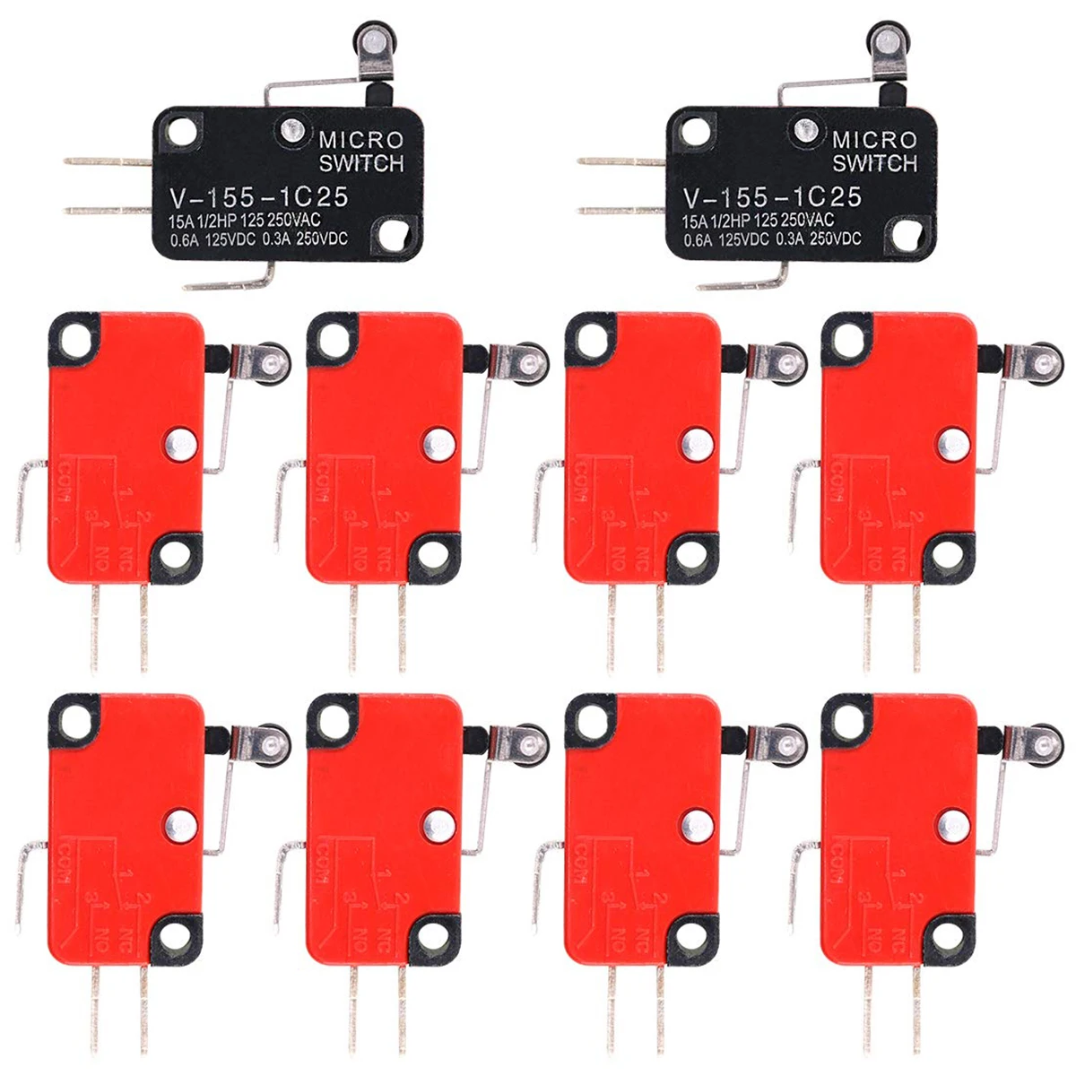 Доставка США Высокое качество 10 шт. V-155-1C25 мгновенный лимит микро переключатель SPDT переключатель мгновенного действия