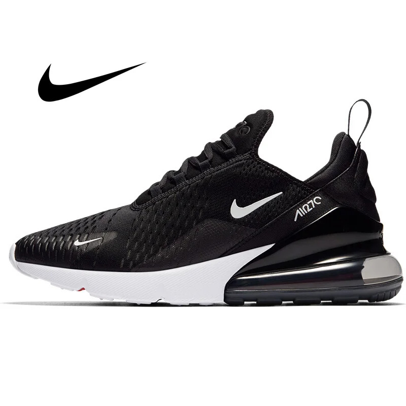 Nike-Zapatillas deportivas air max 270 para hombre, negro para correr, universidad, rojo, diseñador, - AliExpress