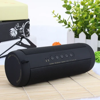

T2 Bluetooth Speaker HIFI Gift Lightweight Stereo Durable Waterproof Battery Powered ABS Mini Wireless Outdoor Portable FM