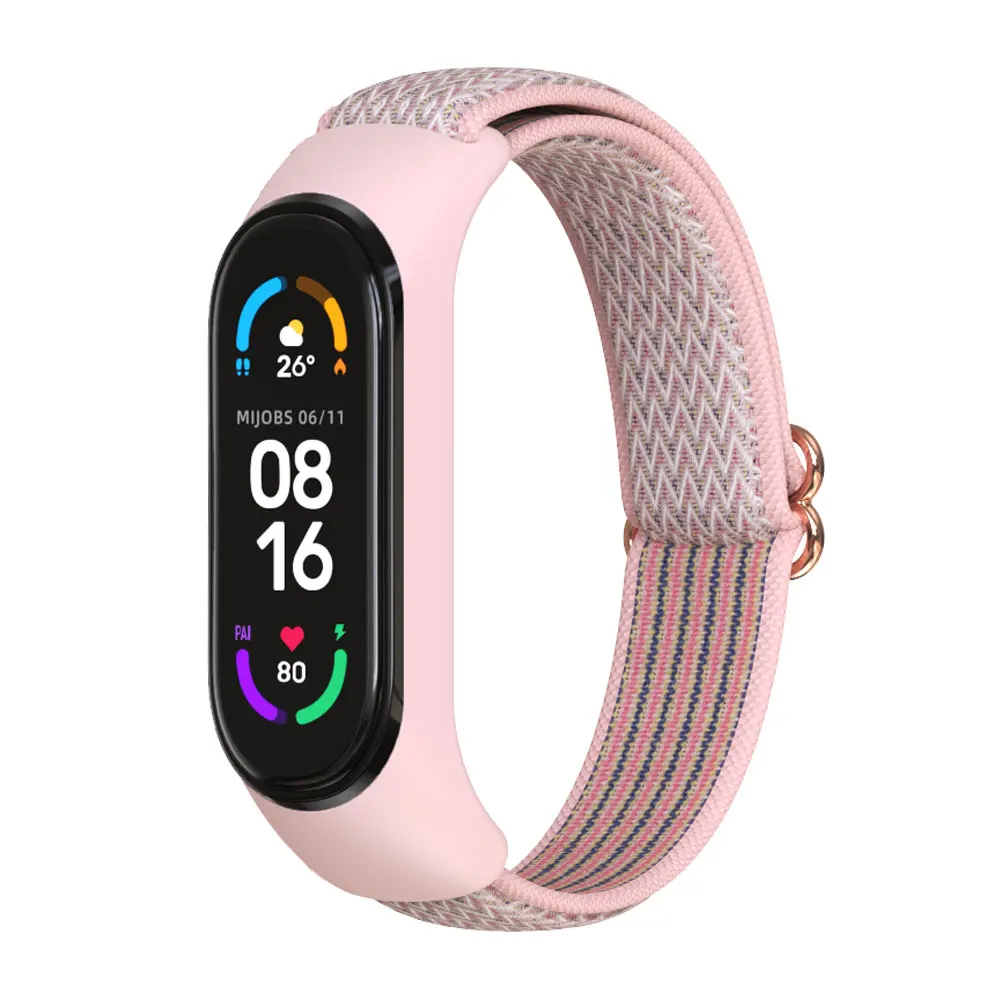 Cool Correa Metal Negra para Xiaomi Mi Band 5/6/7/Amazfit Band 5