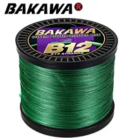 BAKAWA  X12 X8 Super Strong 12 Strands 8 Strands Braided Fishing Line 300M 500M Multifilament PE Line Saltwater Fishing Tackle 1