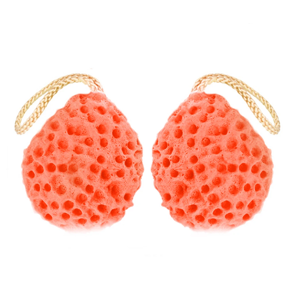 Four Dimensional Oval Honeycomb Baby Bath Sponge Shower Ball Exfoliating Soothing Body Cleaning Sponges& Scrubbers Skin Care