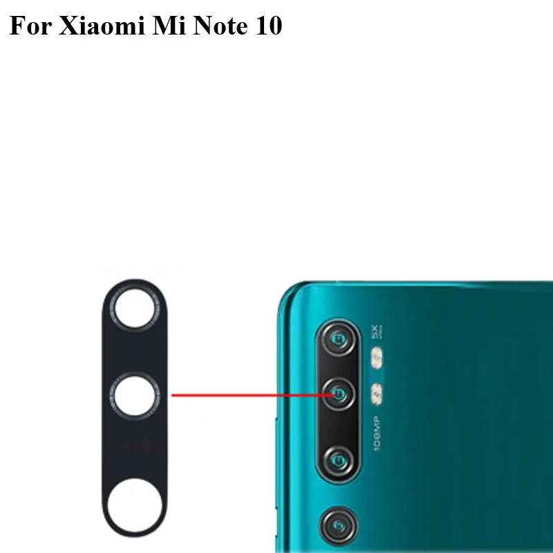 Запасные части для задней камеры Xiaomi mi Note 10 сменные стеклянные линзы ремонта